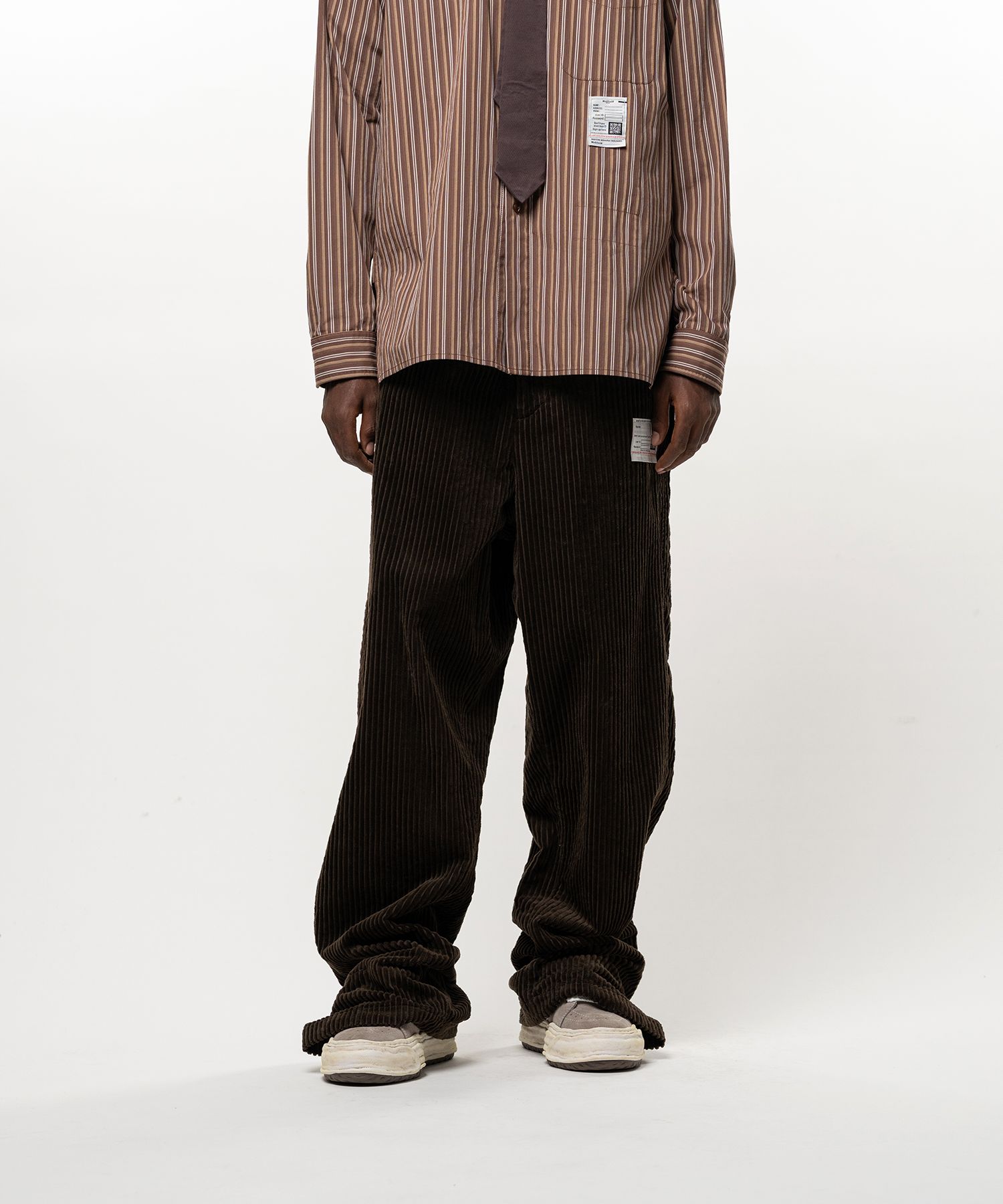 Folded Corduroy Pants