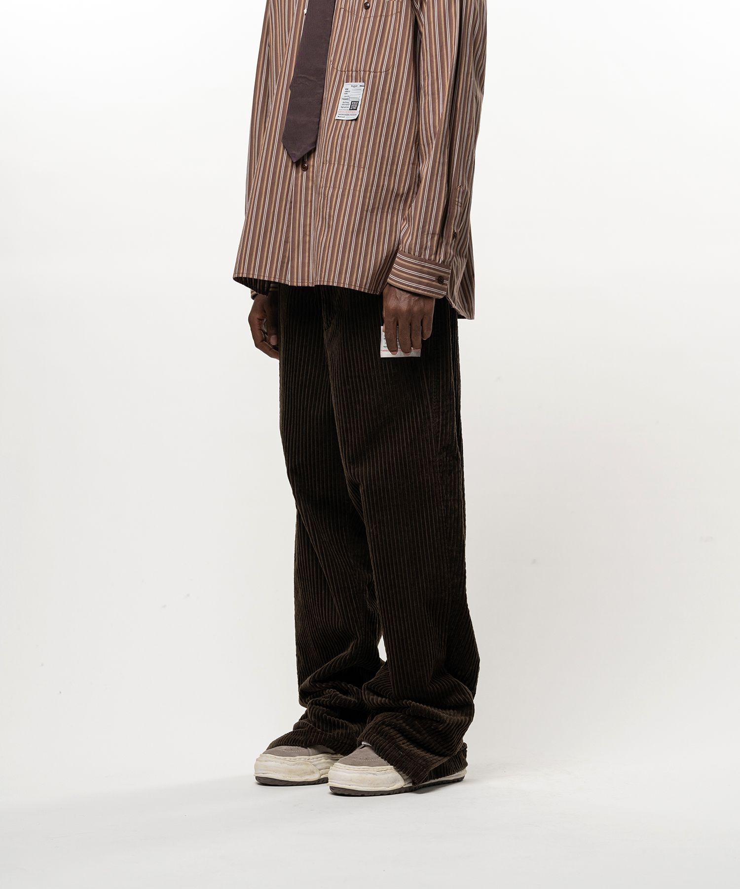 Folded Corduroy Pants