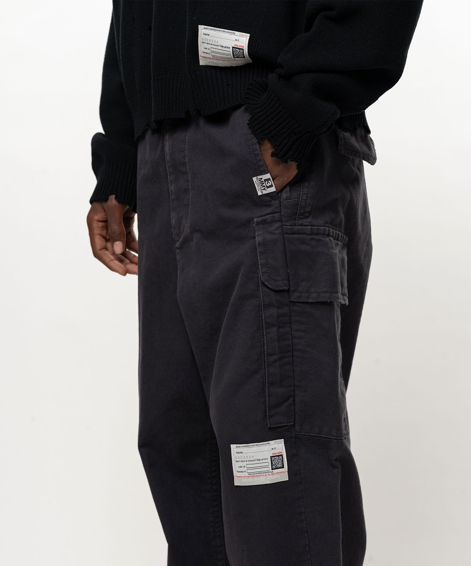 Folded Cargo Pants