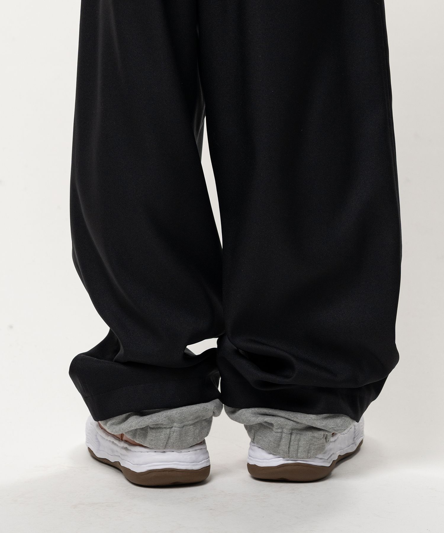 Sweat Layered Twill Pants