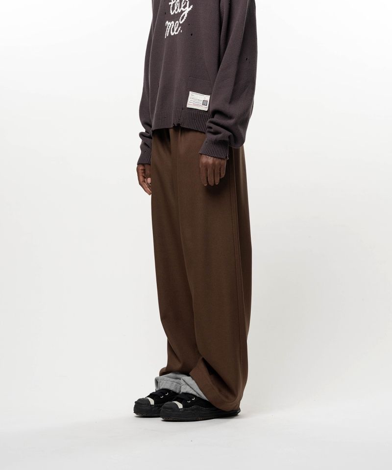 Sweat Layered Twill Pants