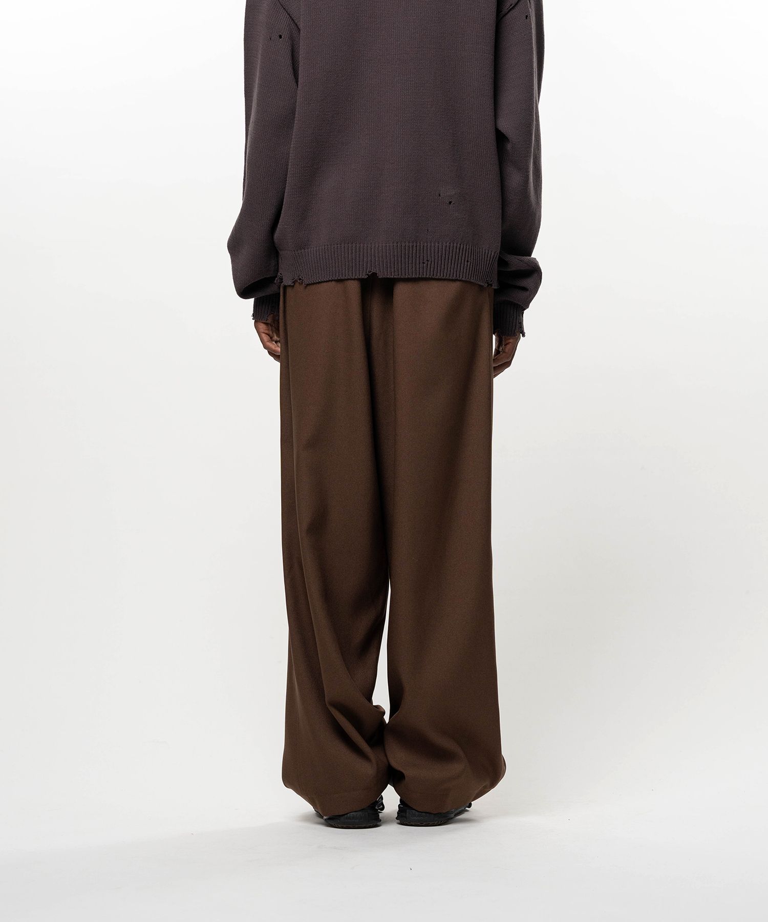 Sweat Layered Twill Pants