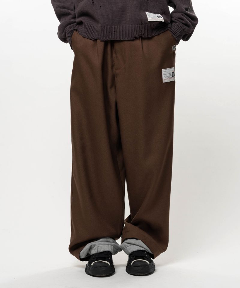 Sweat Layered Twill Pants