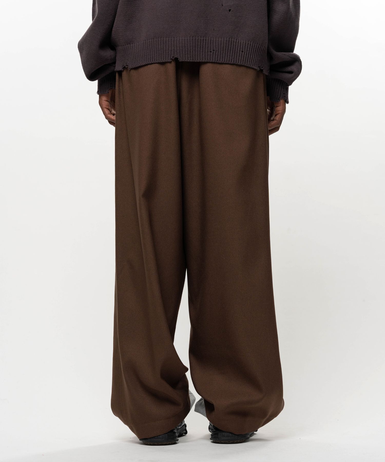 Sweat Layered Twill Pants