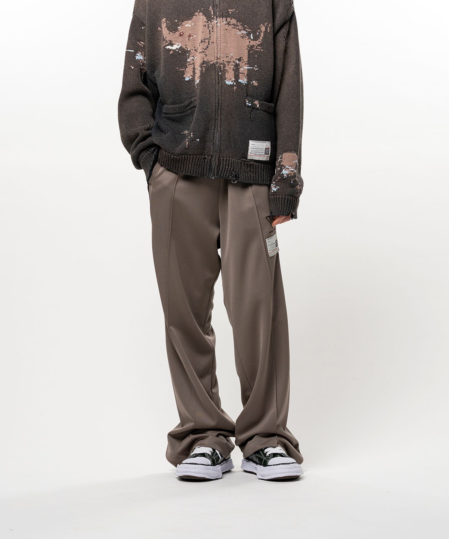 Folded Track Pants