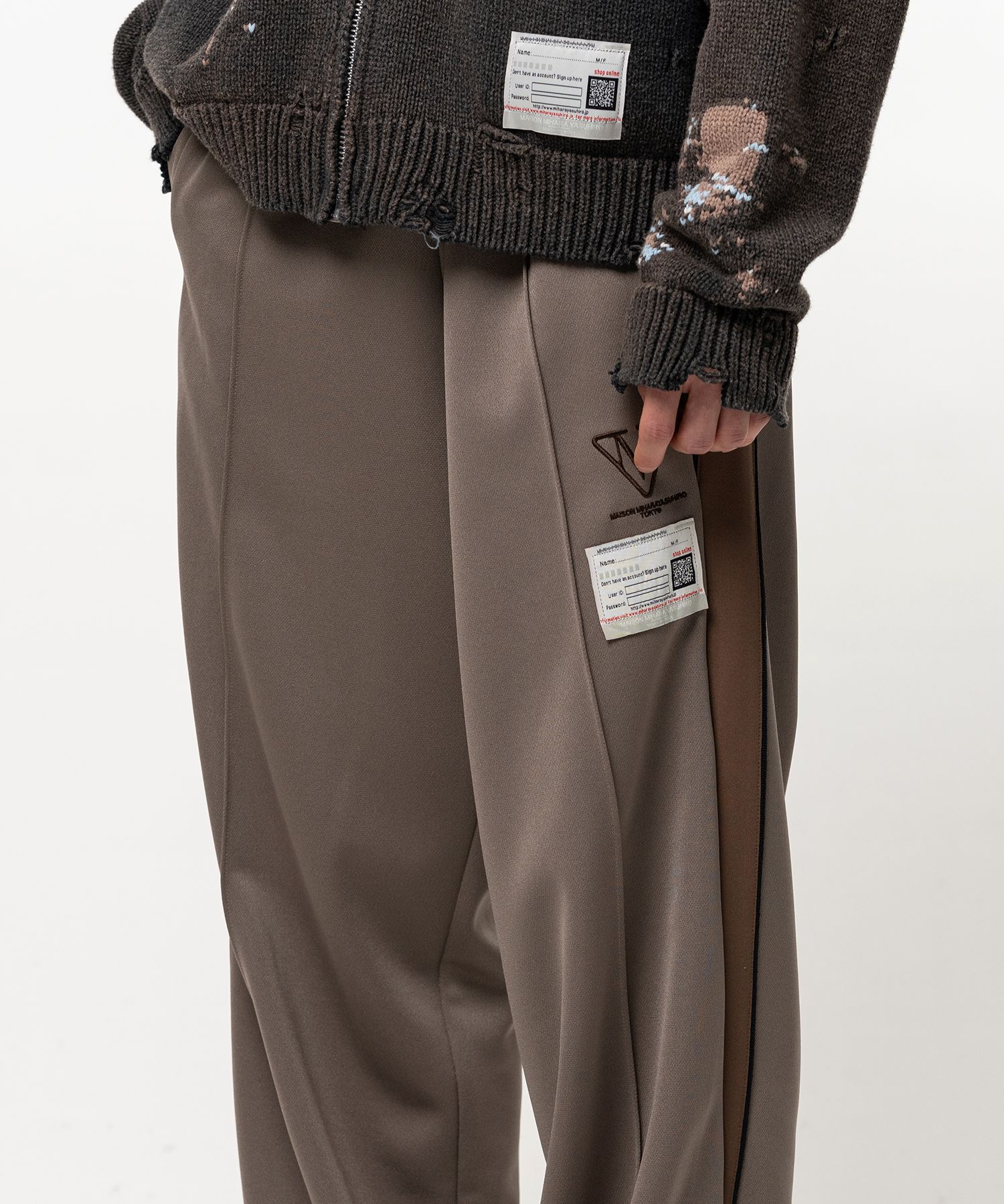 Folded Track Pants