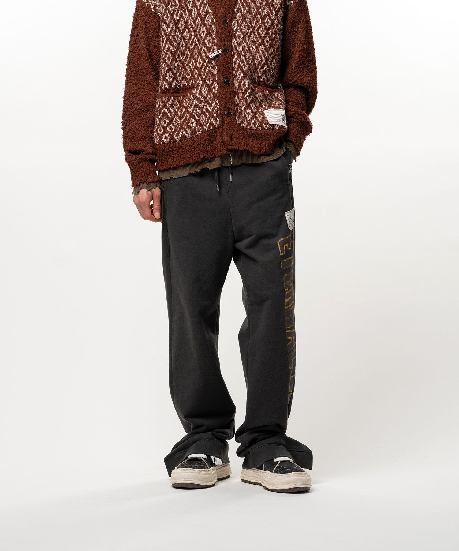 Folded College Logo Sweat Pants