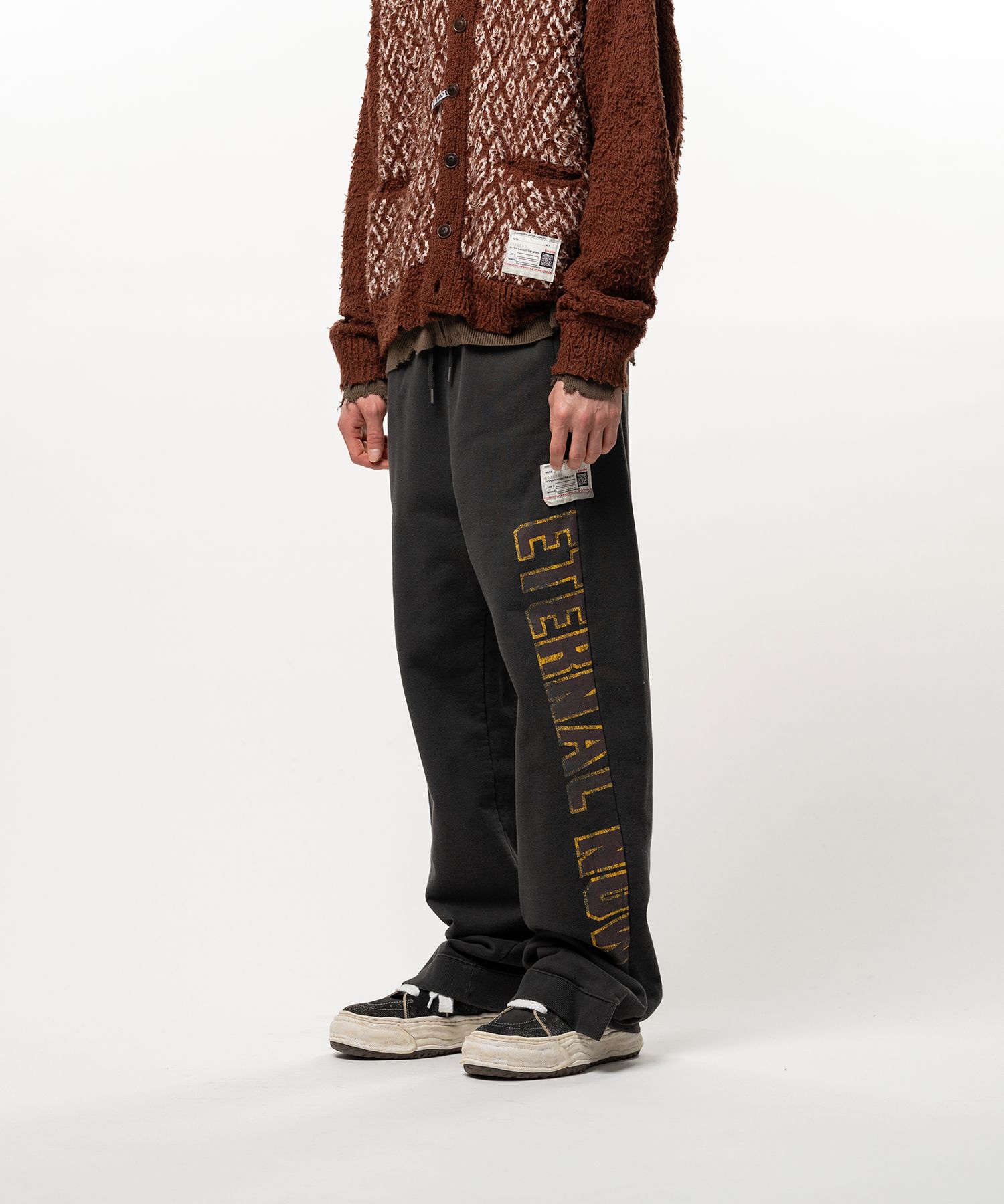 Folded College Logo Sweat Pants