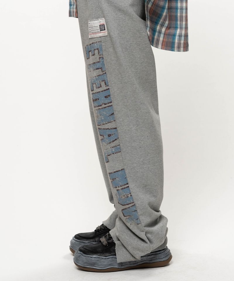 Folded College Logo Sweat Pants