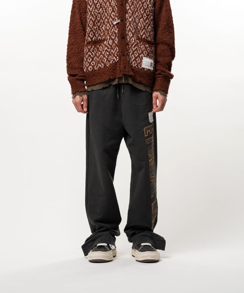 Folded College Logo Sweat Pants