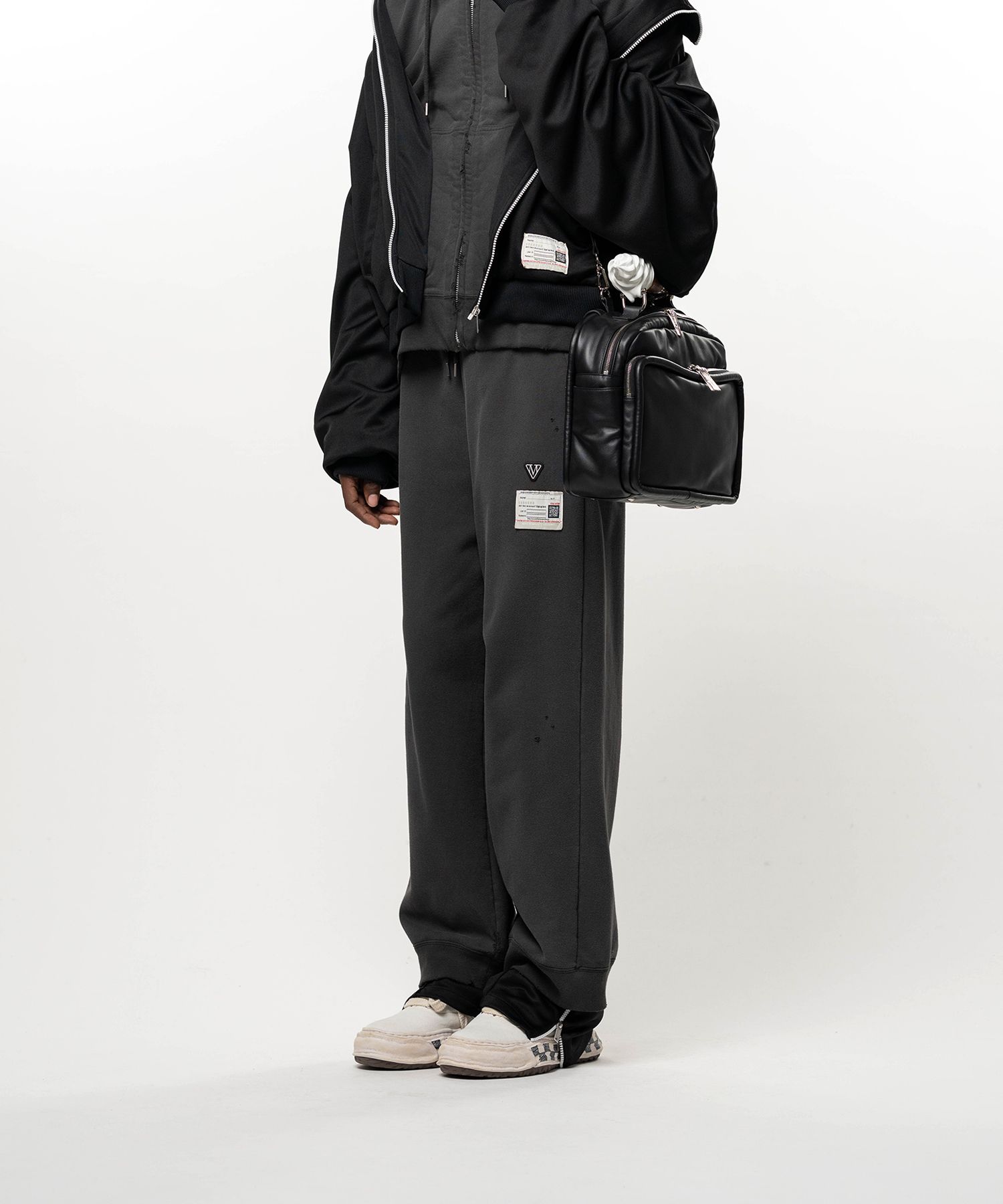 Track Pants Layered Sweat Pants