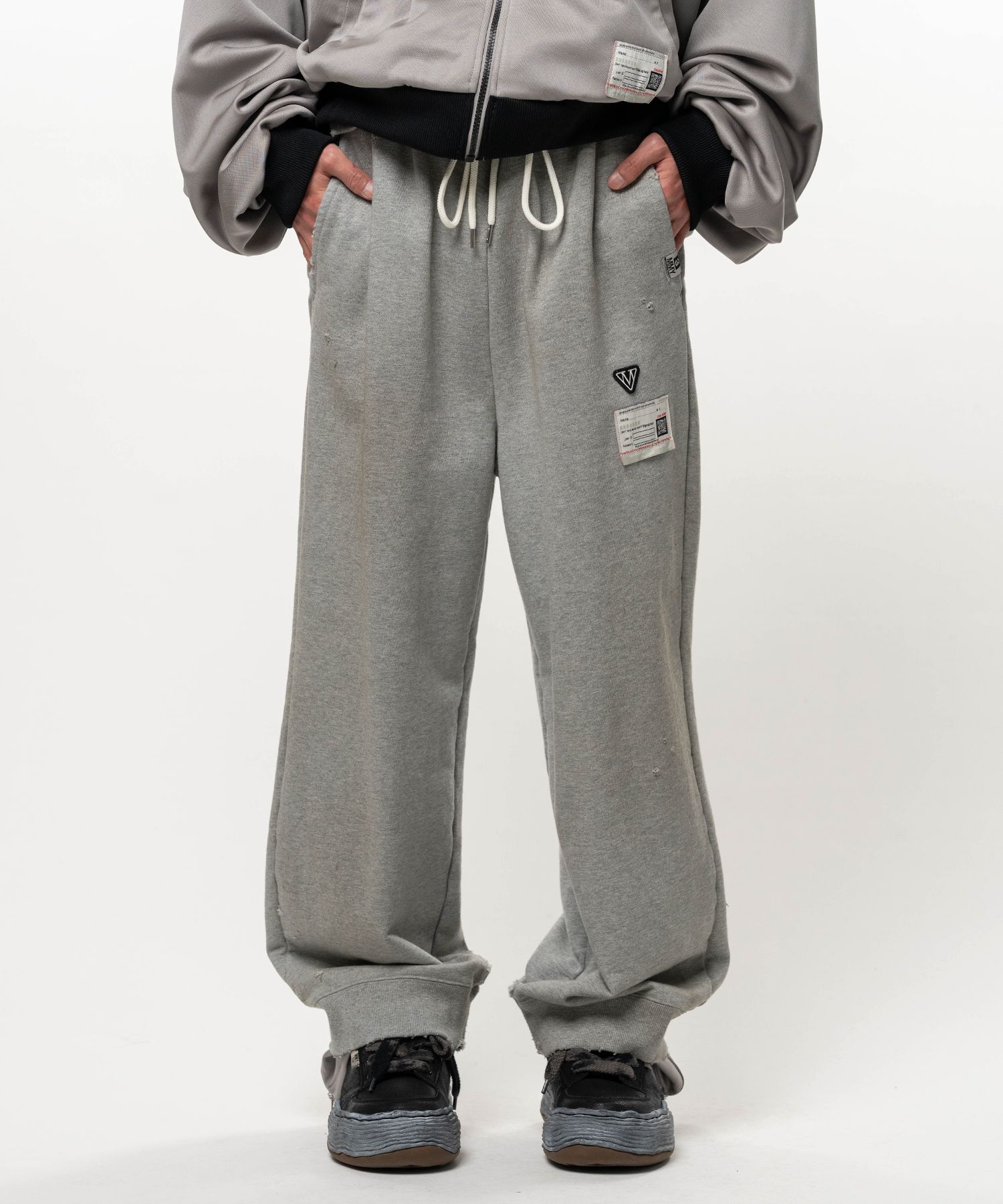 Track Pants Layered Sweat Pants