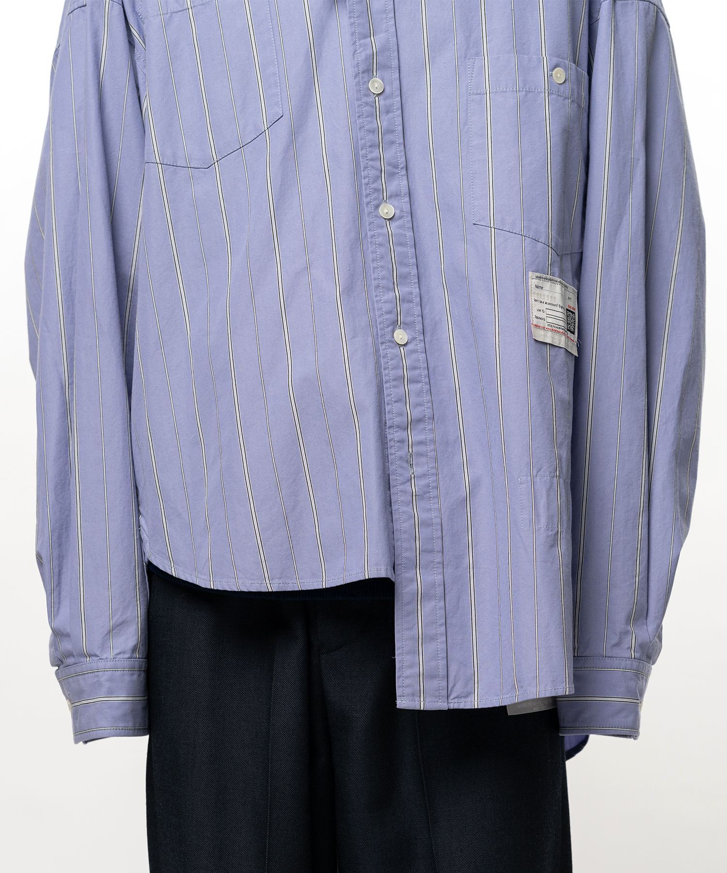 Offset Front Shirt