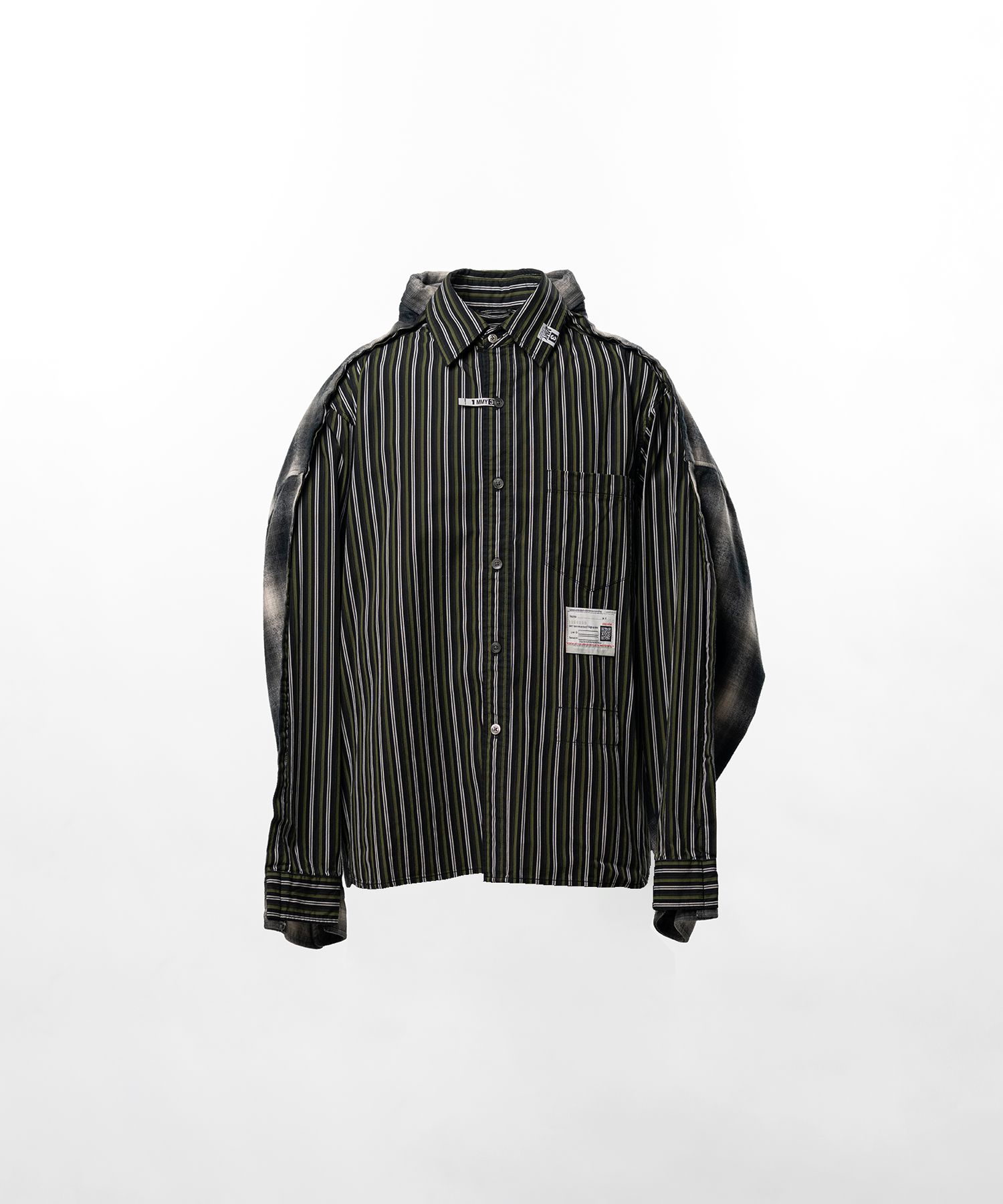 Front Back Docking Long Sleeve Shirt