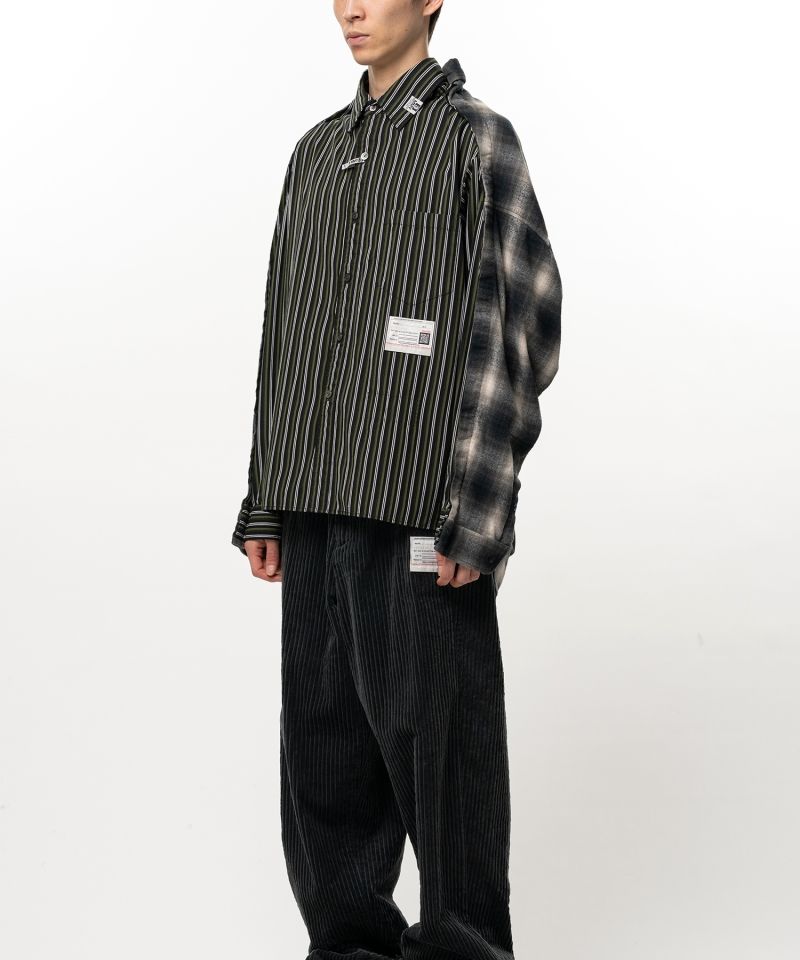 Front Back Docking Long Sleeve Shirt