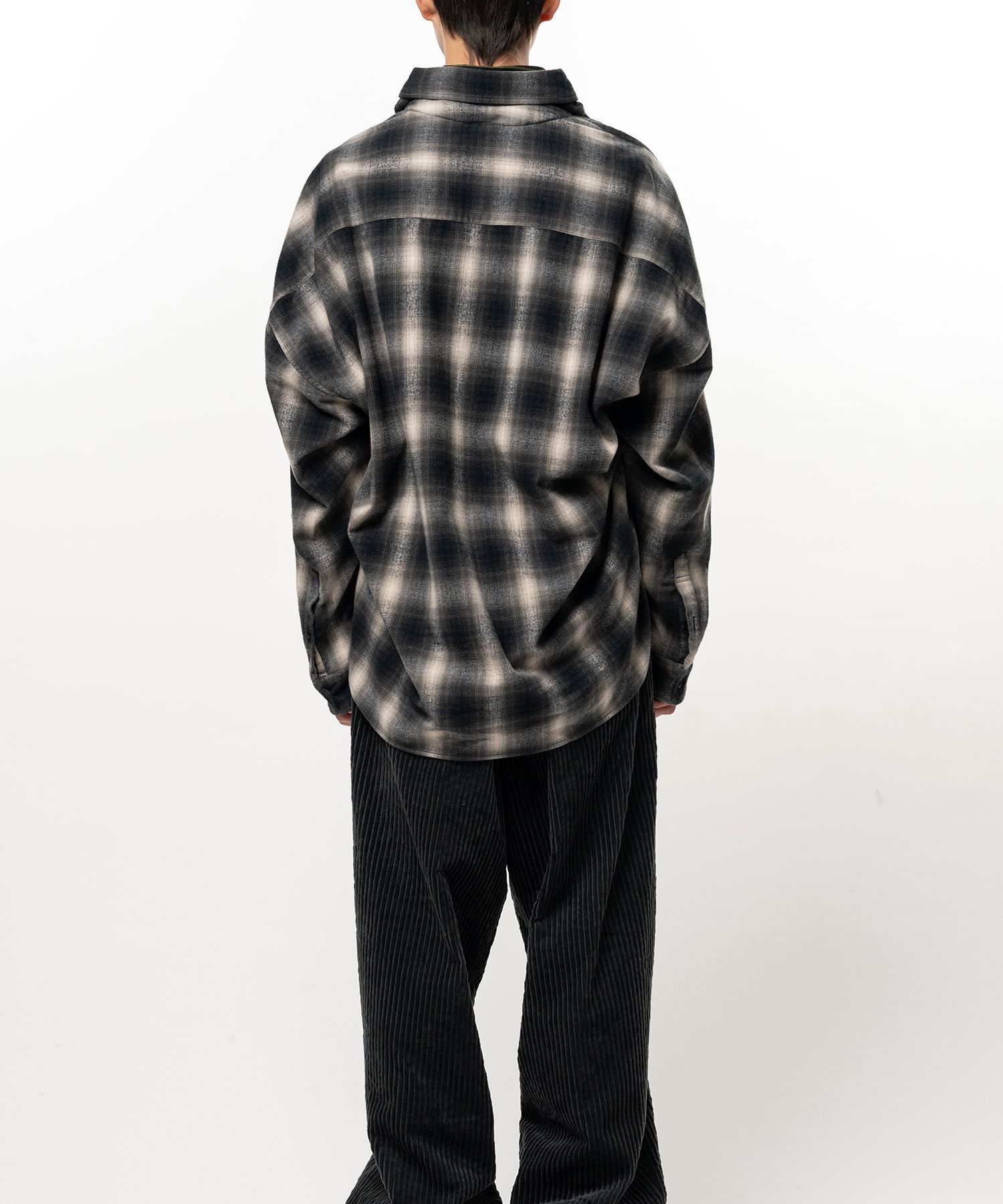 Front Back Docking Long Sleeve Shirt