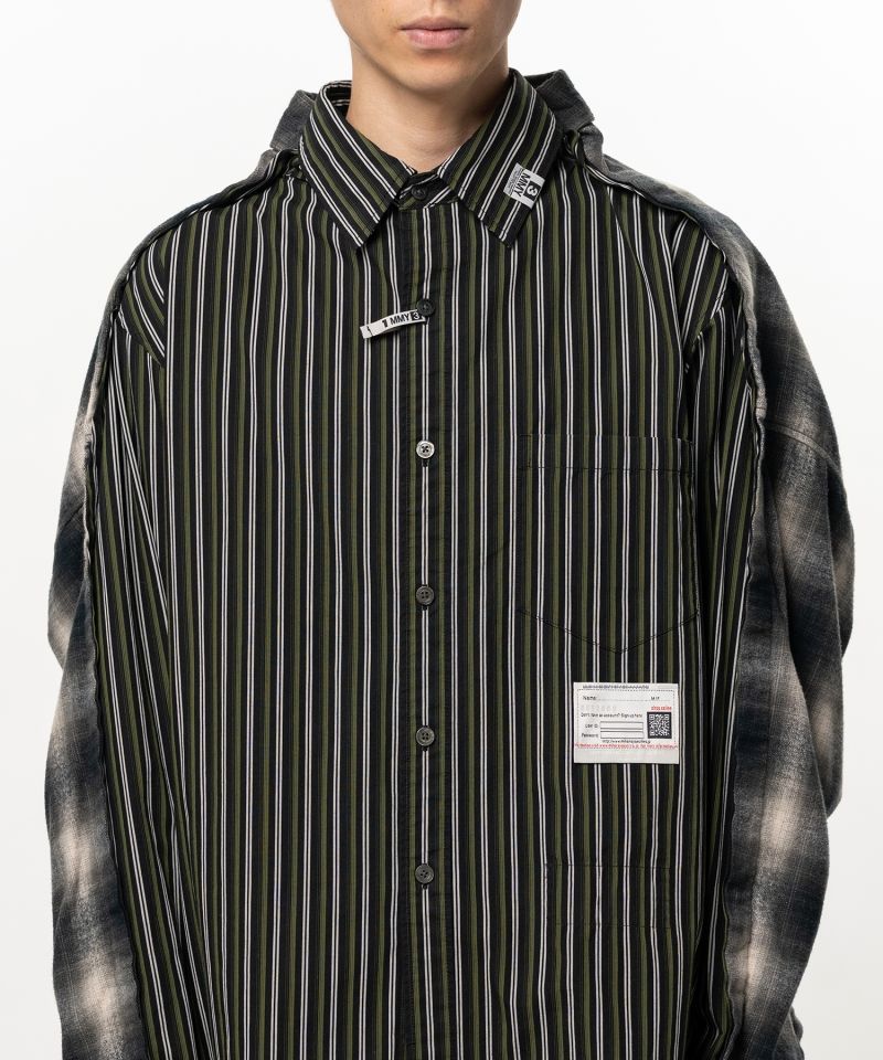 Front Back Docking Long Sleeve Shirt