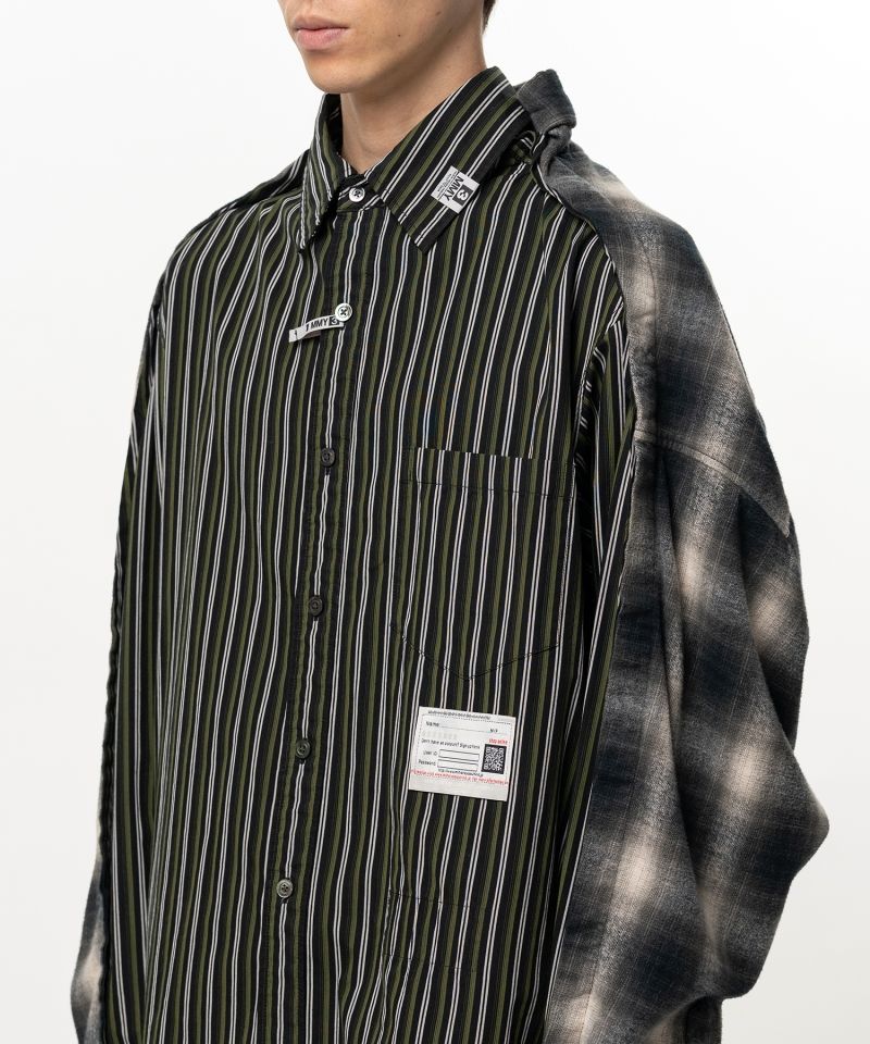 Front Back Docking Long Sleeve Shirt