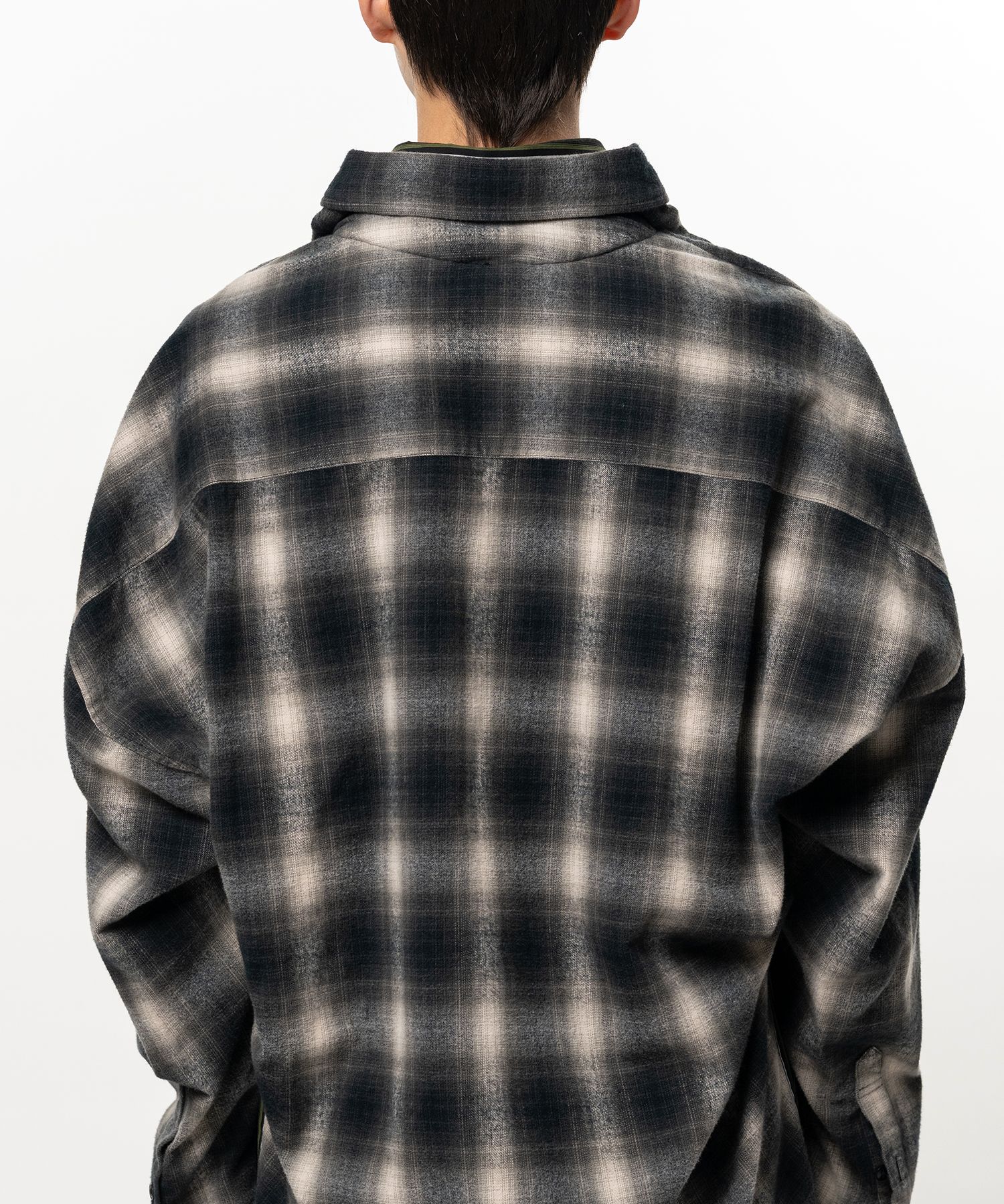Front Back Docking Long Sleeve Shirt