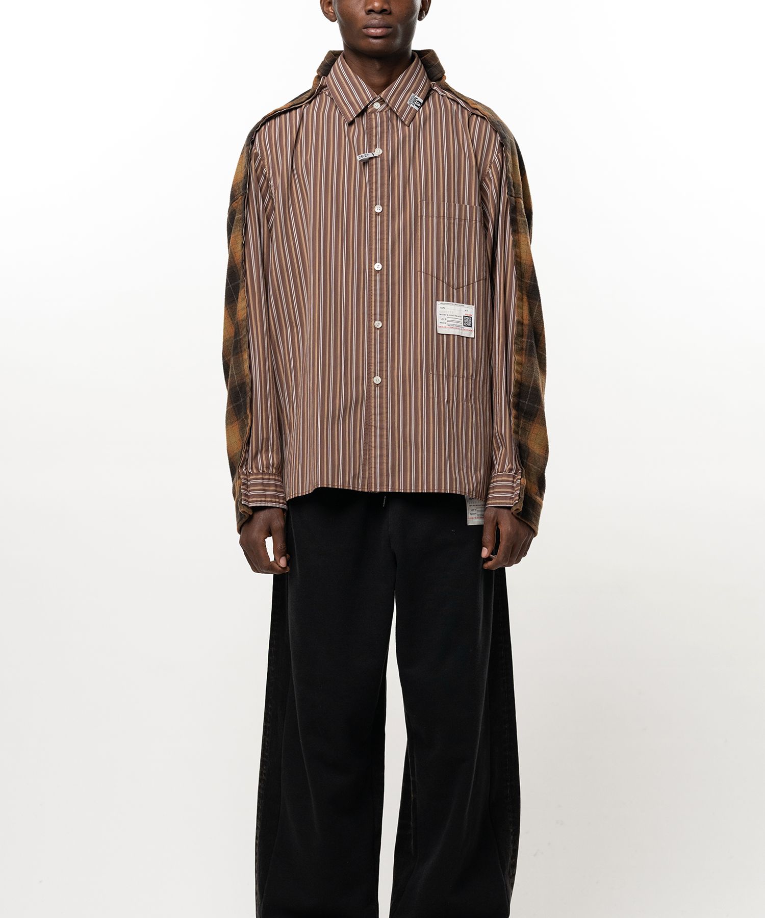 Front Back Docking Long Sleeve Shirt