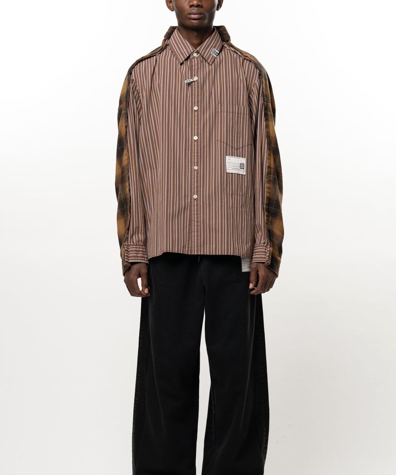 Front Back Docking Long Sleeve Shirt