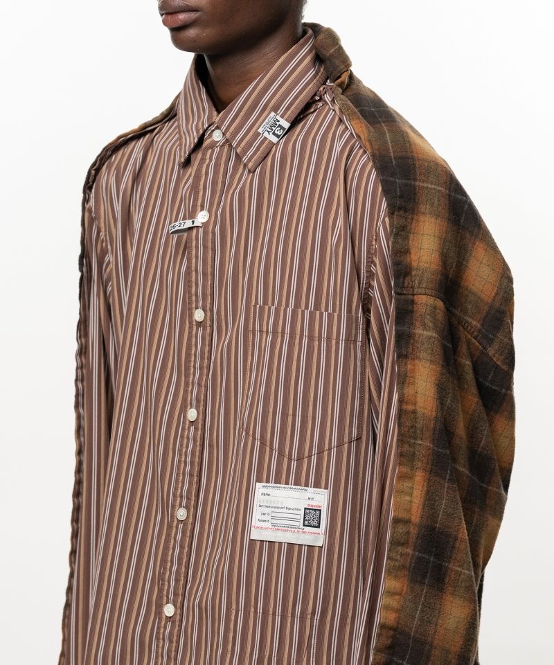 Front Back Docking Long Sleeve Shirt