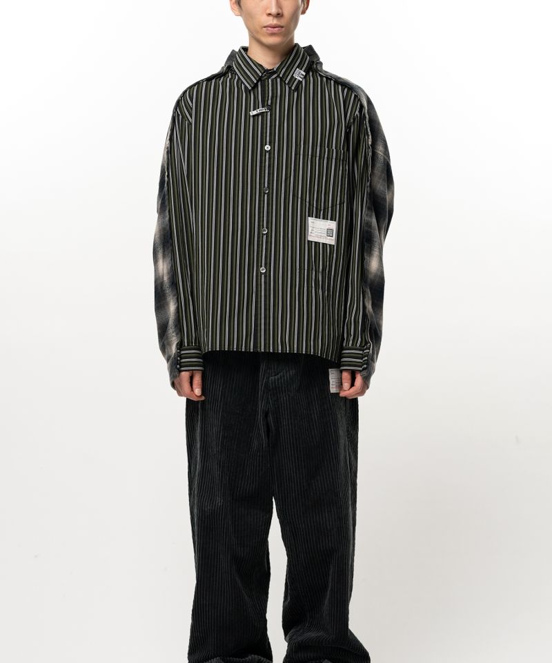 Front Back Docking Long Sleeve Shirt