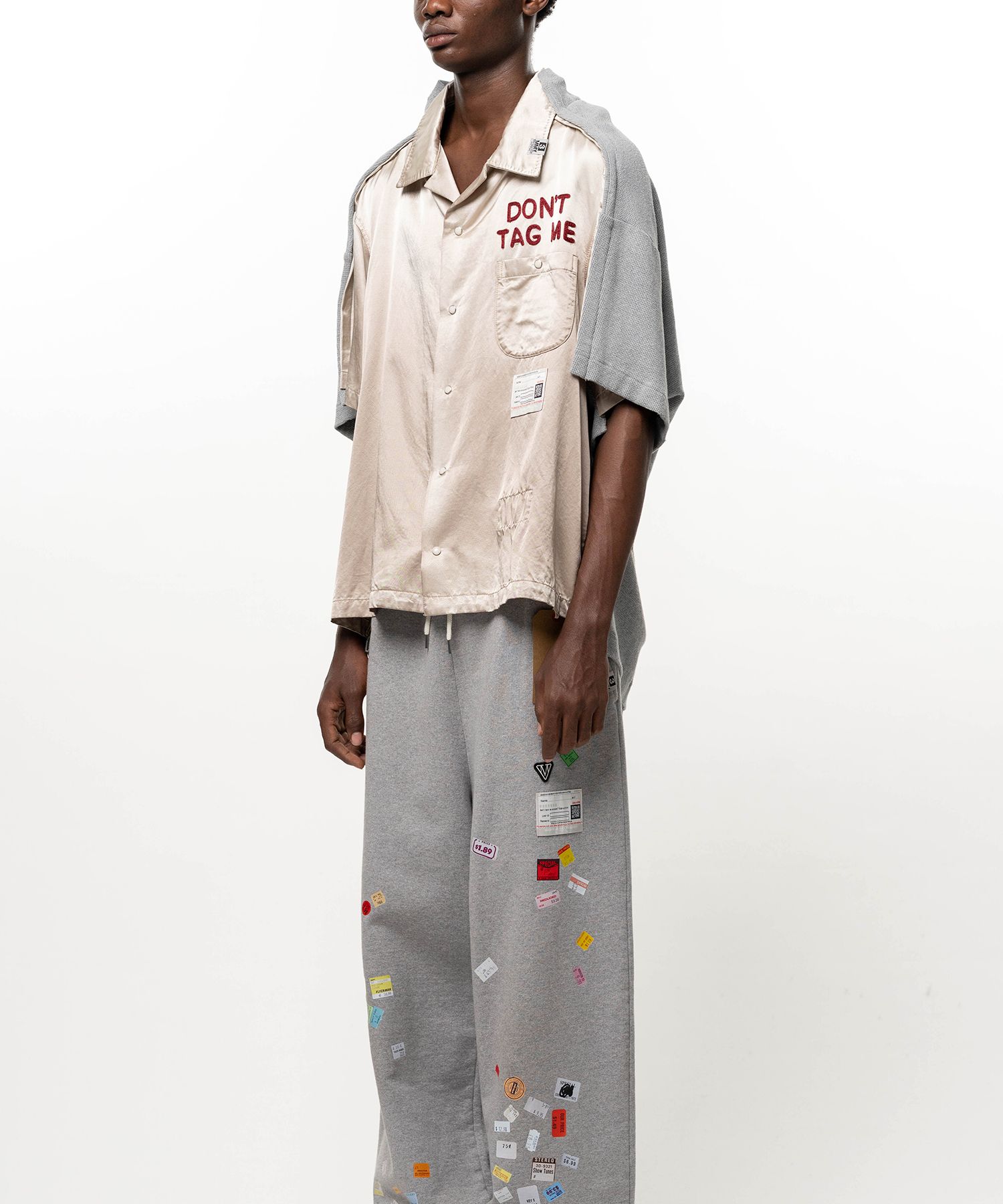 Front Back Docking Short Sleeve Shirt