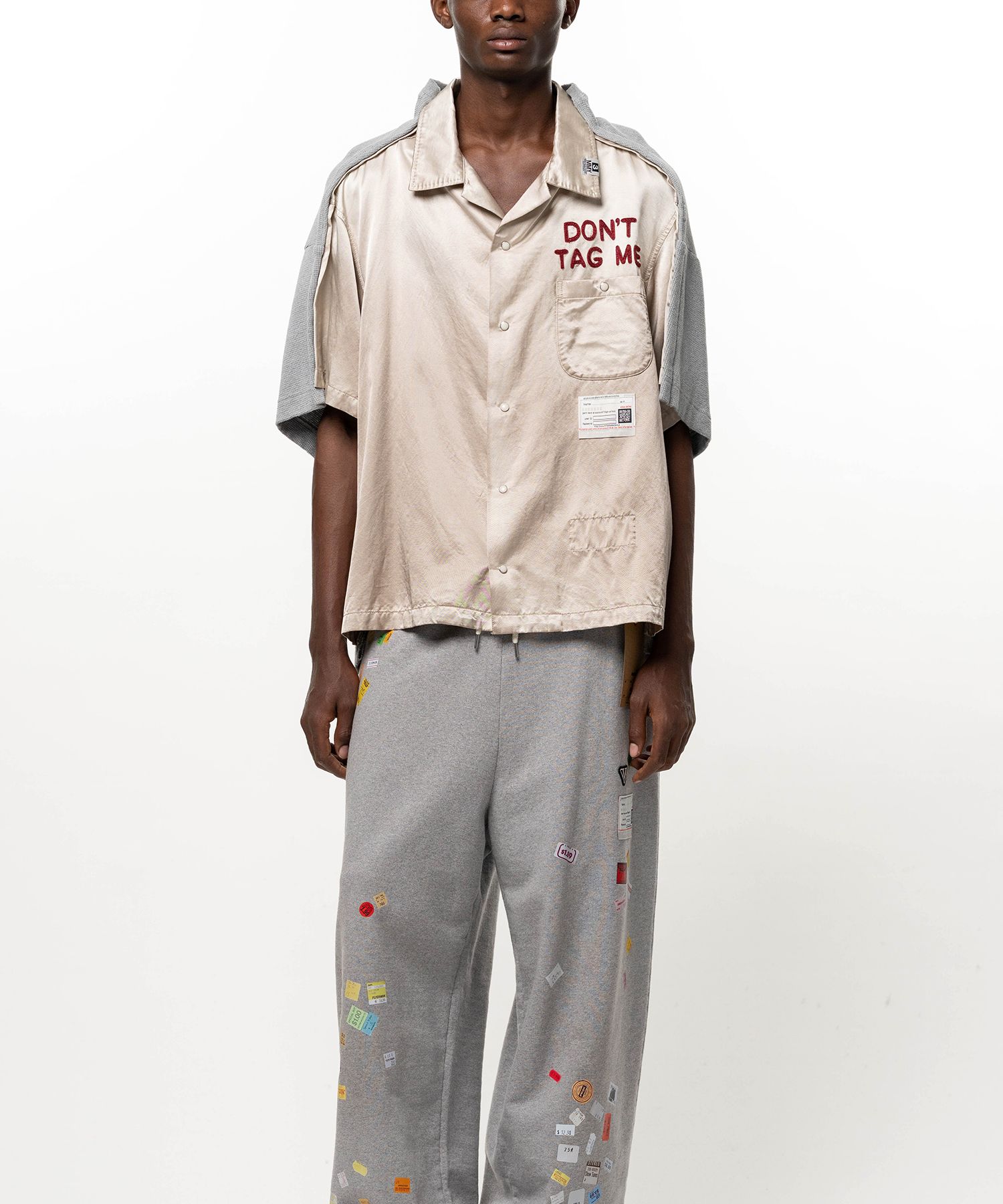 Front Back Docking Short Sleeve Shirt