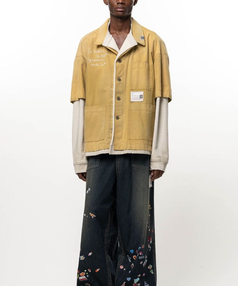 Pullover Layered Shirt