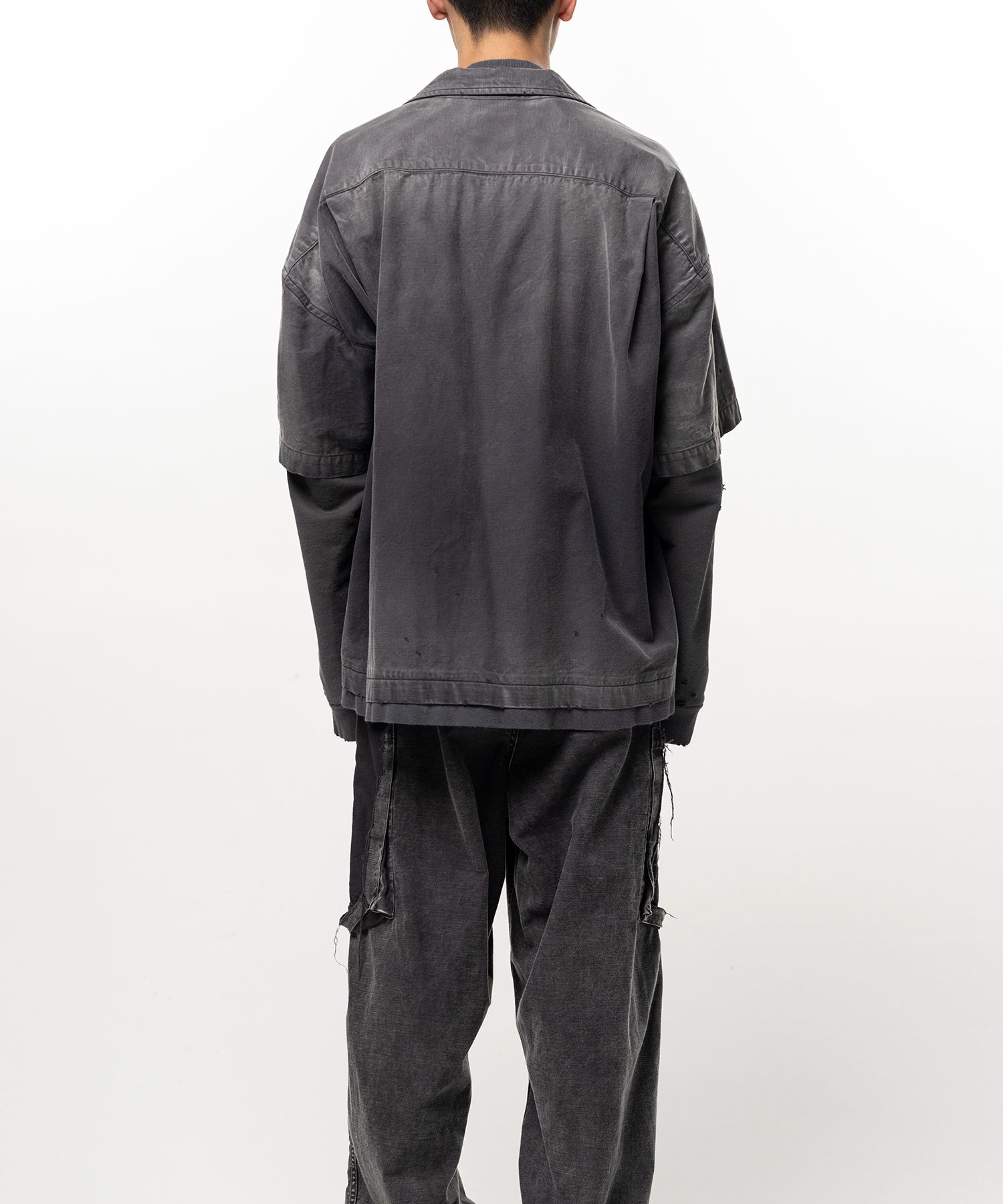 Pullover Layered Shirt