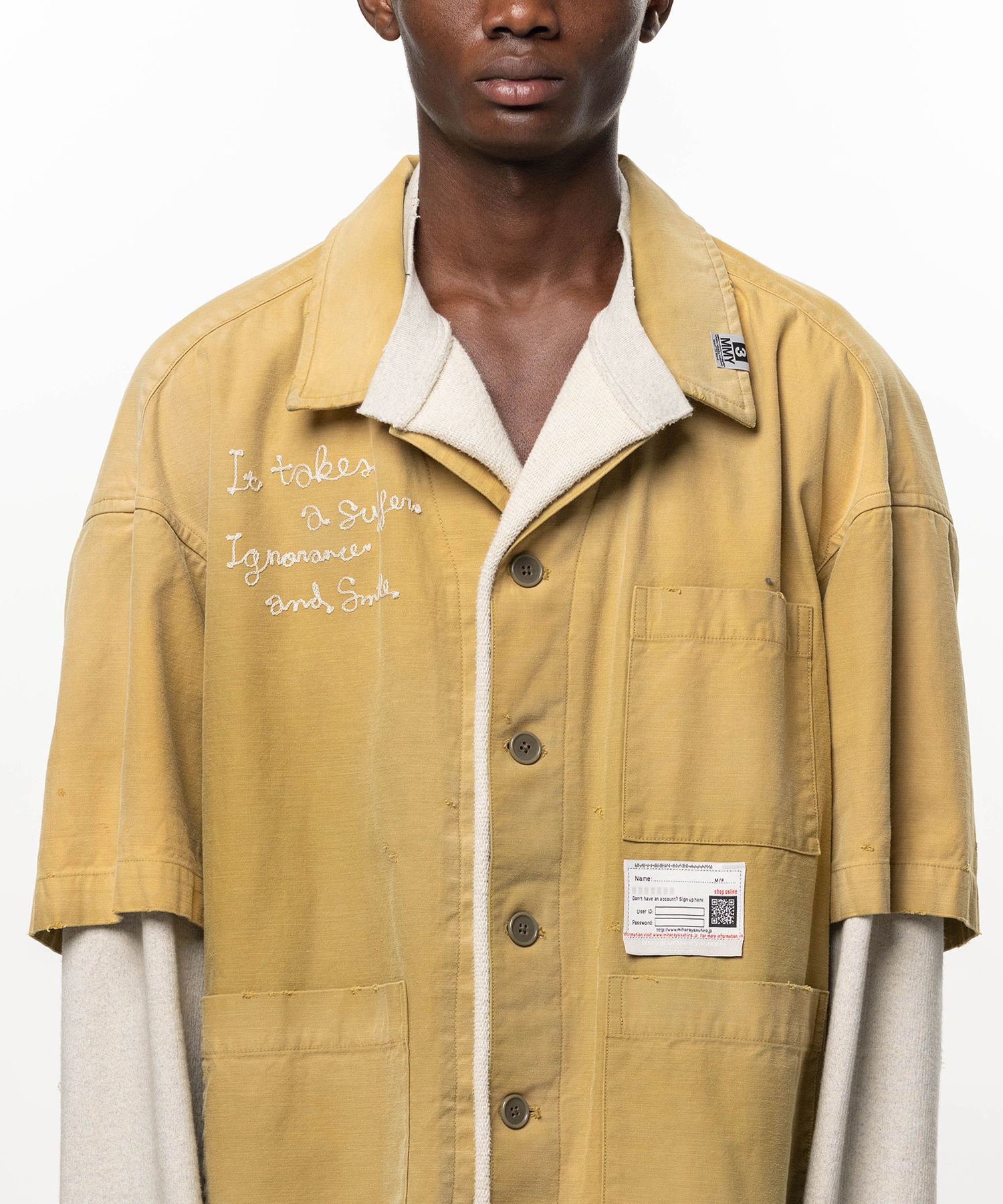 Pullover Layered Shirt