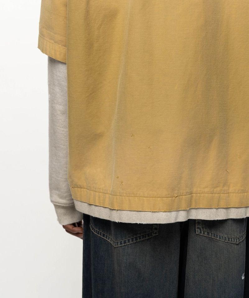 Pullover Layered Shirt