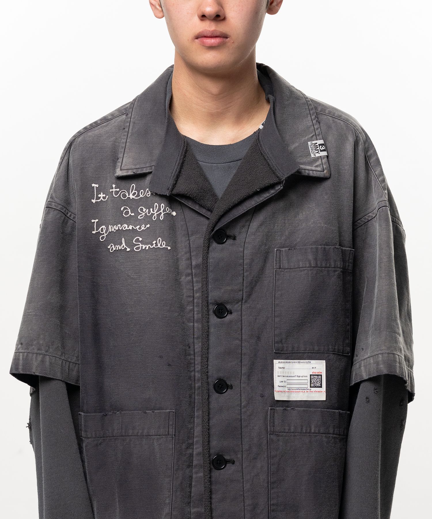 Pullover Layered Shirt
