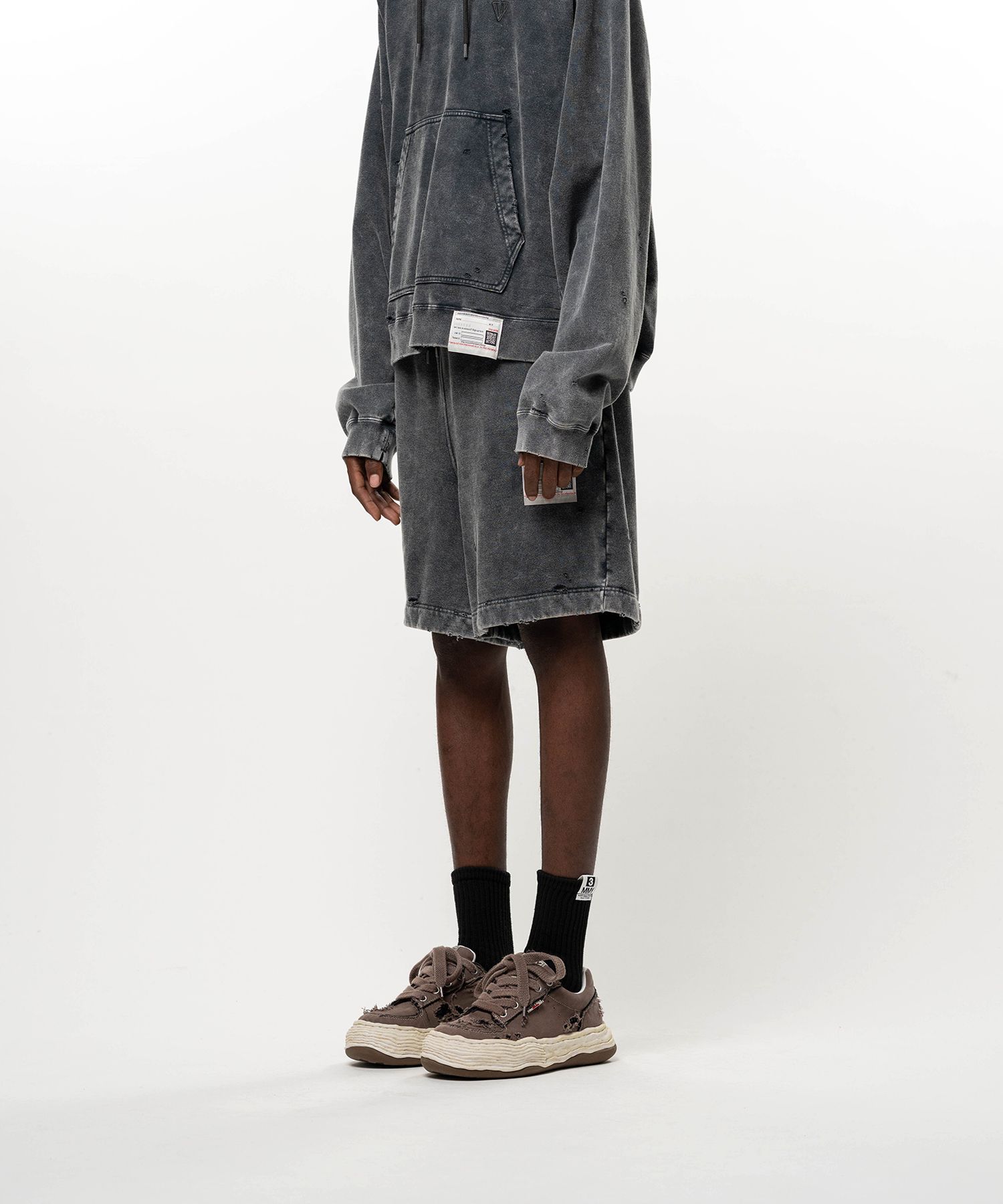 Bleached Sweat Shorts