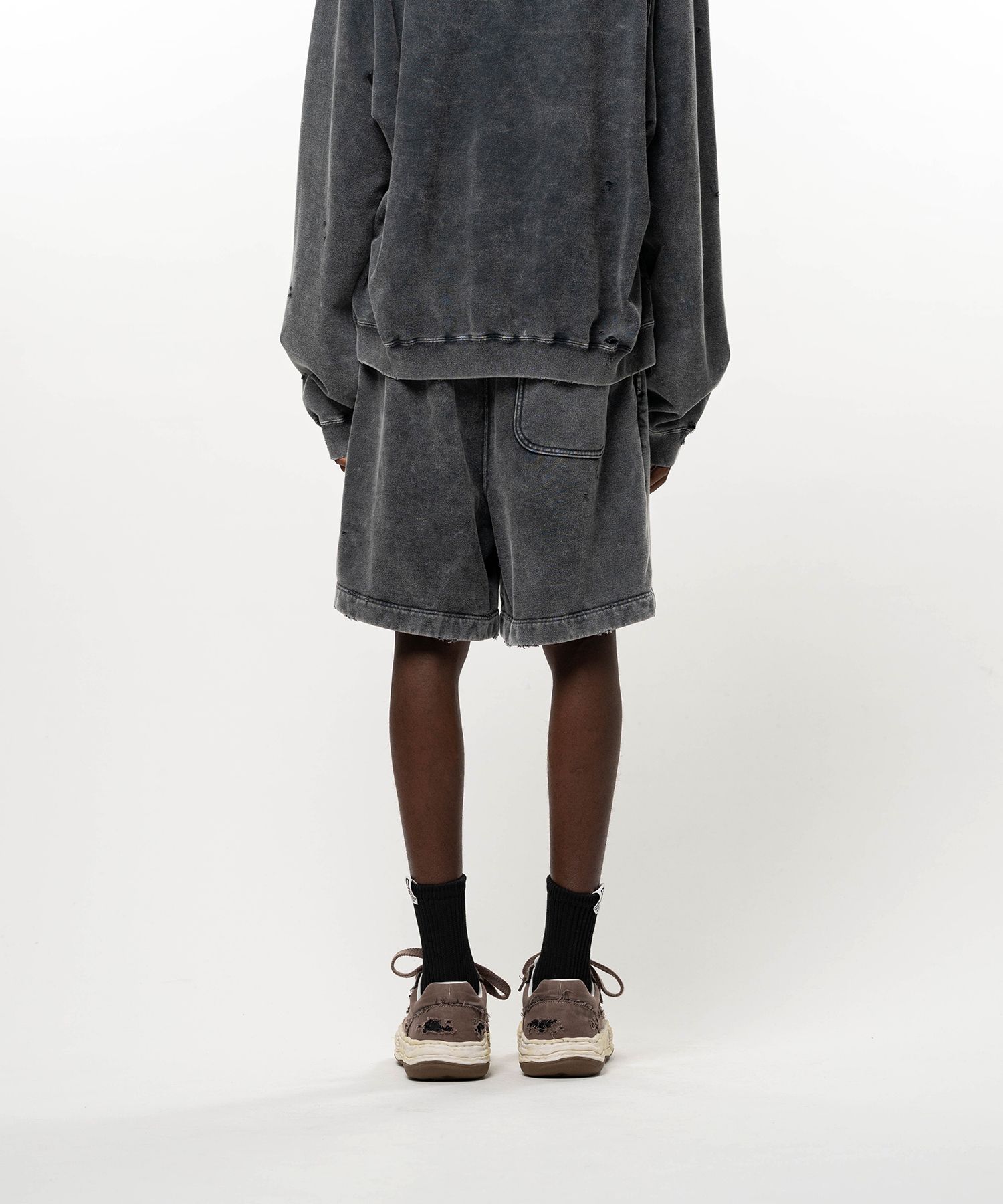 Bleached Sweat Shorts