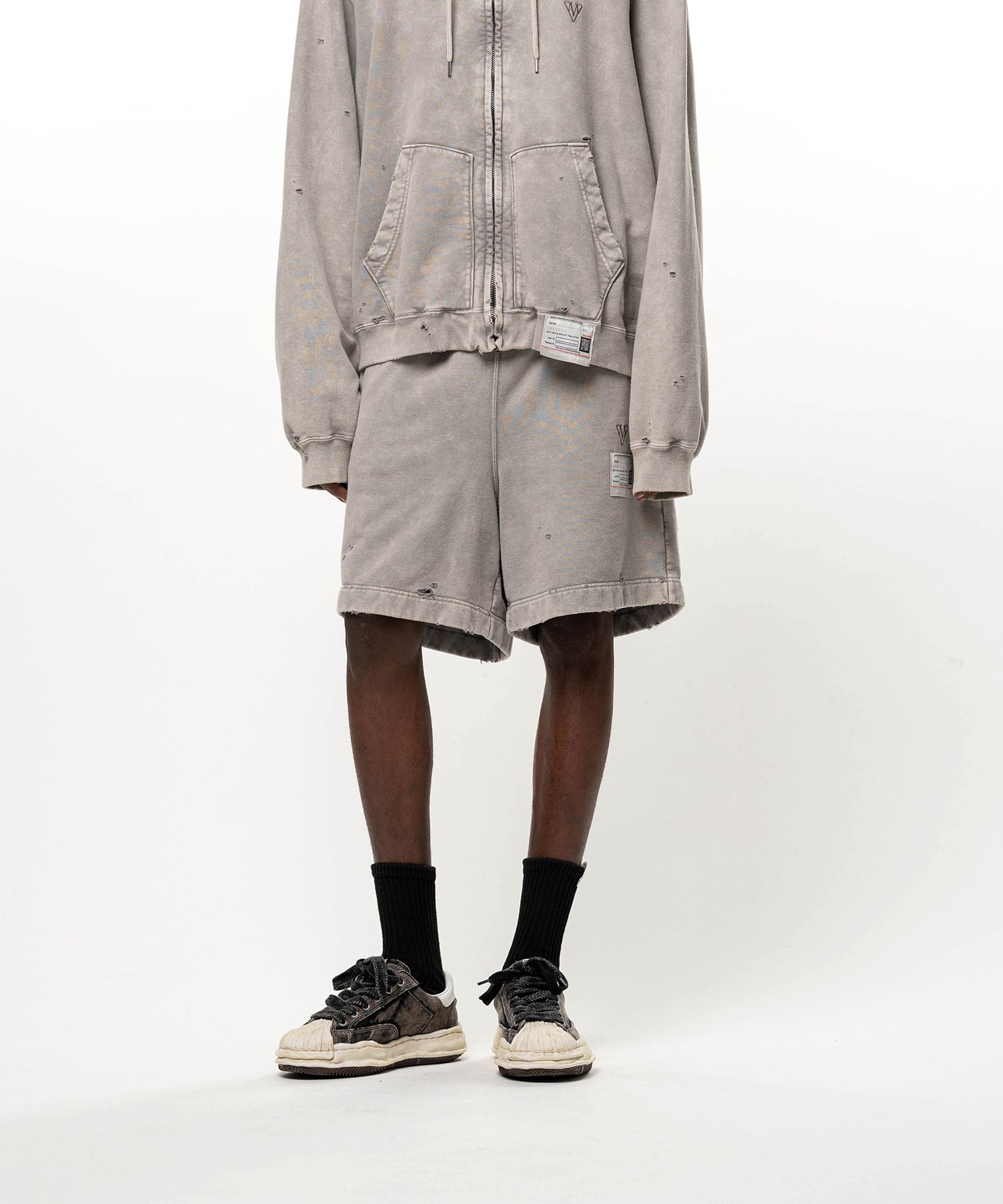 Bleached Sweat Shorts