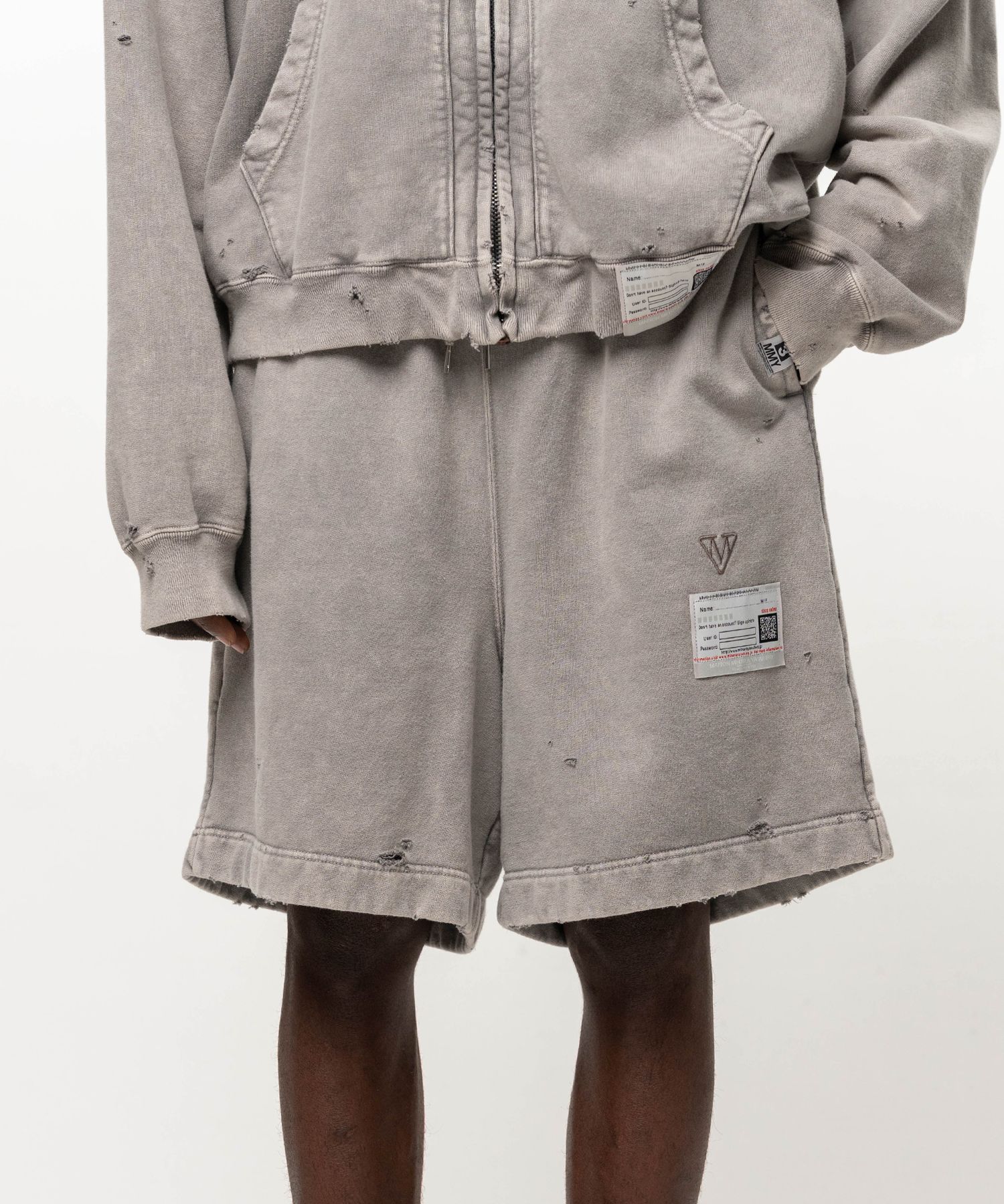 Bleached Sweat Shorts