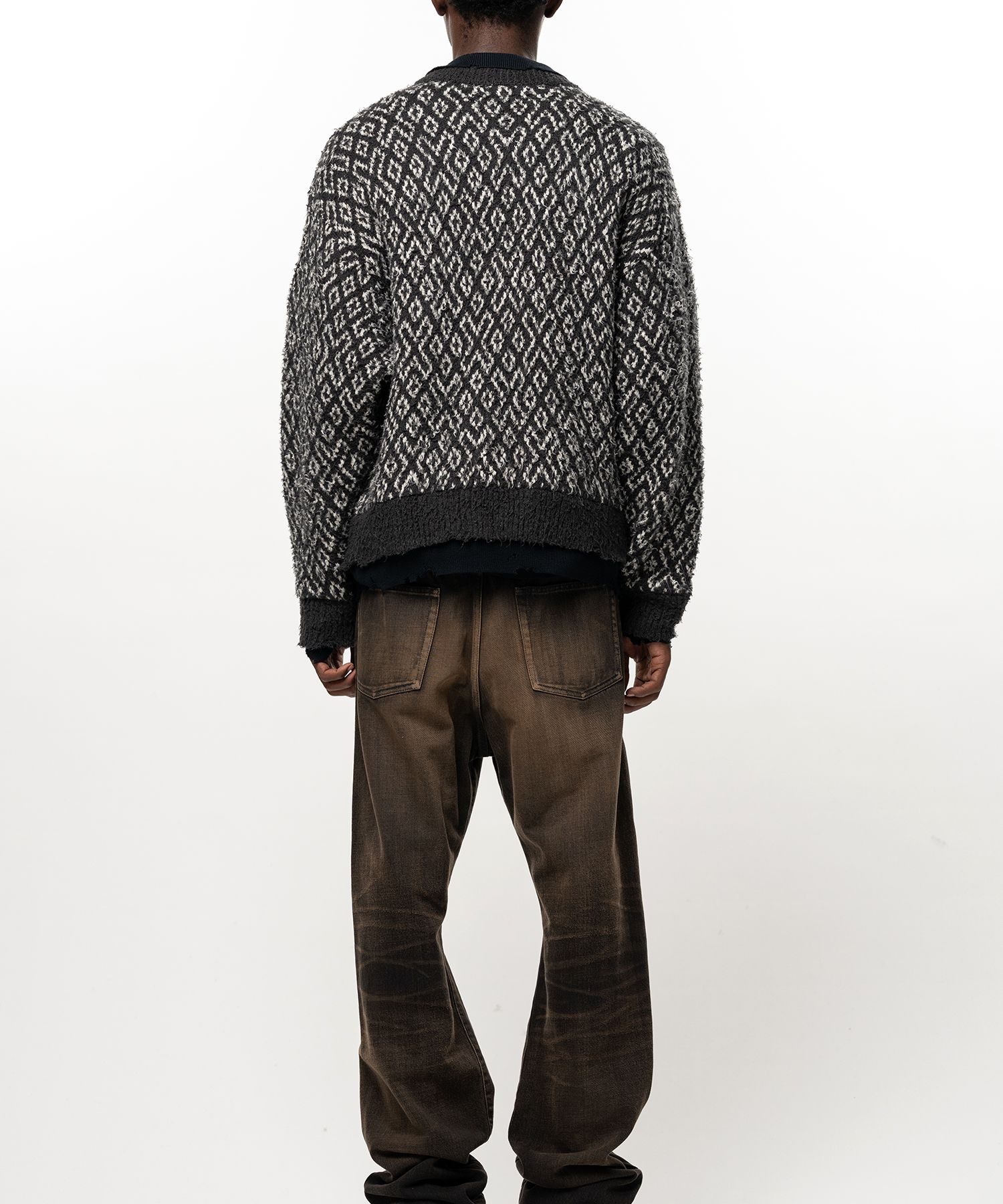 Layered Knit Sweater
