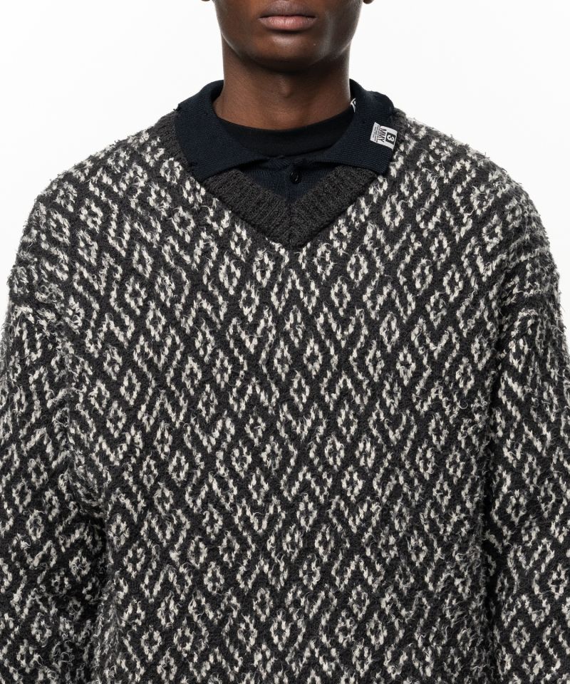 Layered Knit Sweater