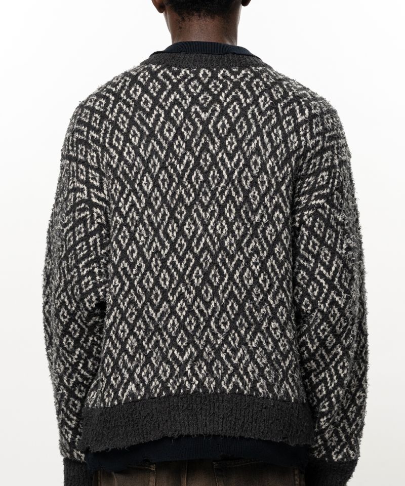Layered Knit Sweater