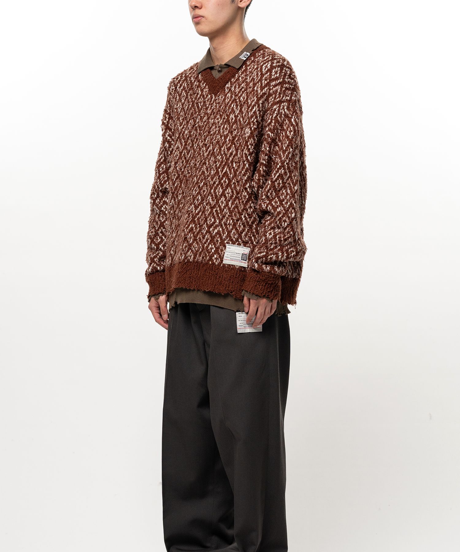 Layered Knit Sweater