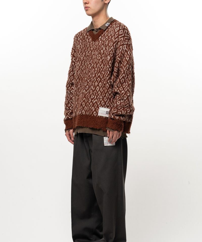 Layered Knit Sweater