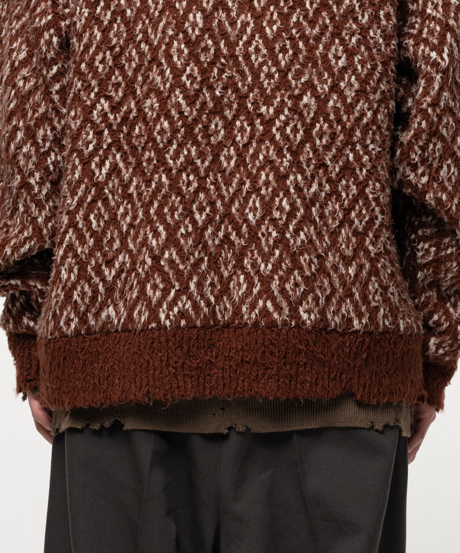 Layered Knit Sweater