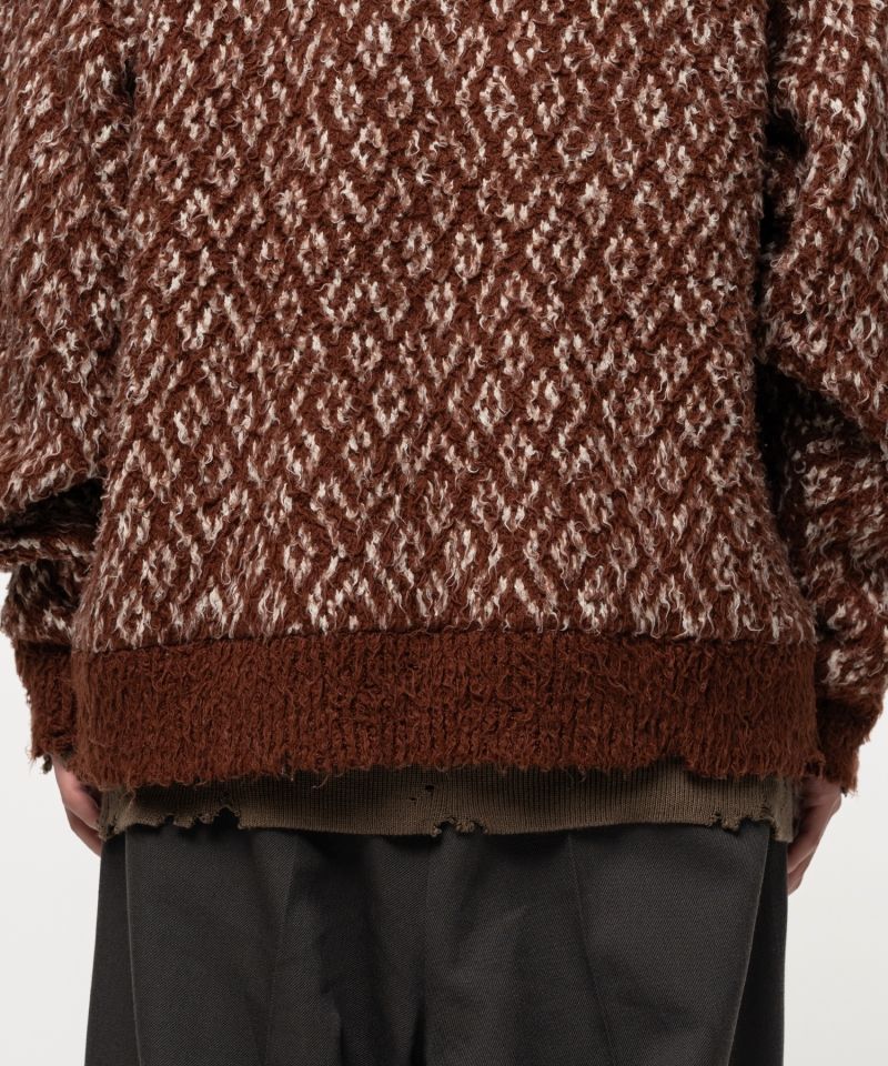 Layered Knit Sweater