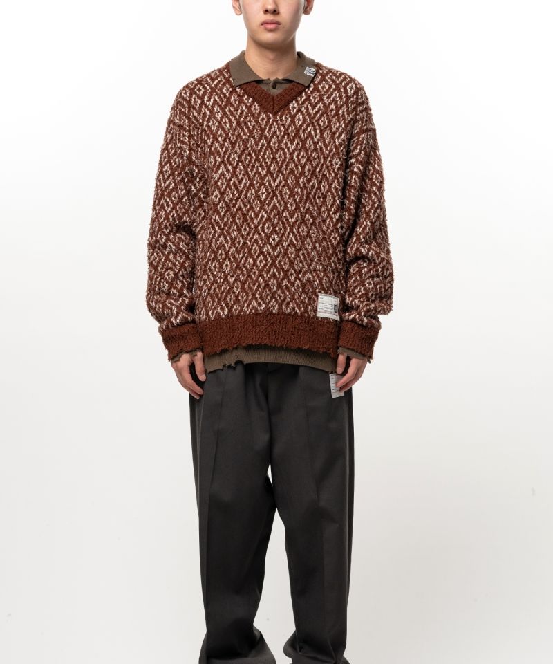 Layered Knit Sweater