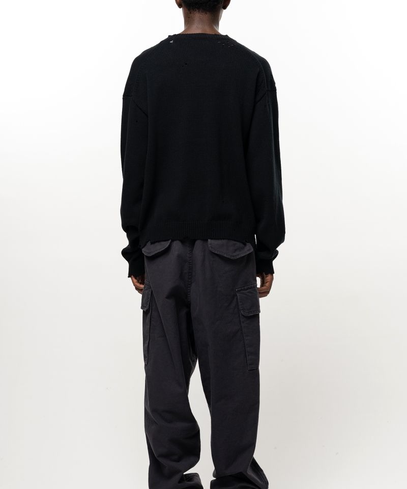 Don't Tag Me Jacquard Knit Sweater