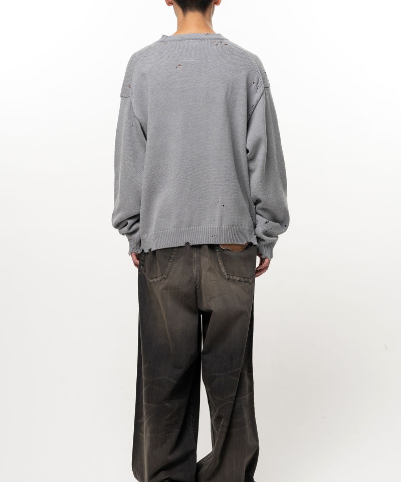 Don't Tag Me Jacquard Knit Sweater