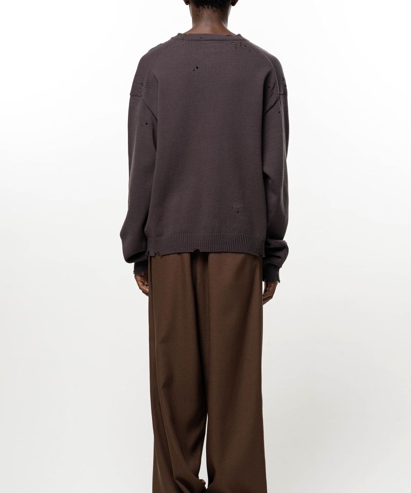 Don't Tag Me Jacquard Knit Sweater