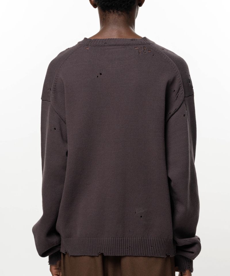 Don't Tag Me Jacquard Knit Sweater